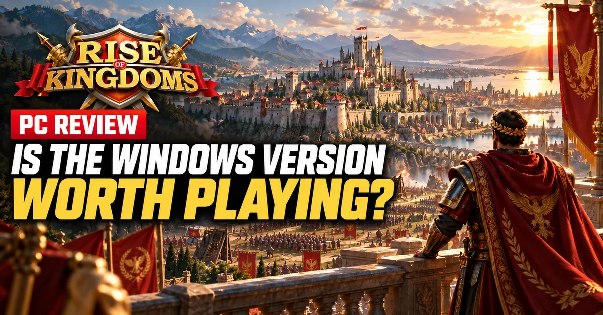 Rise of Kingdoms PC review: is the Windows version worth playing?
